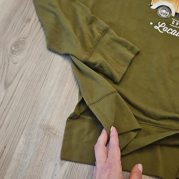 2 DAYS LEFT LAST CHANCE EUC LIKE NEW Womens' Plus Pumpkin Sweatshirt Sz.XXL (20) - Picture 7 of 8